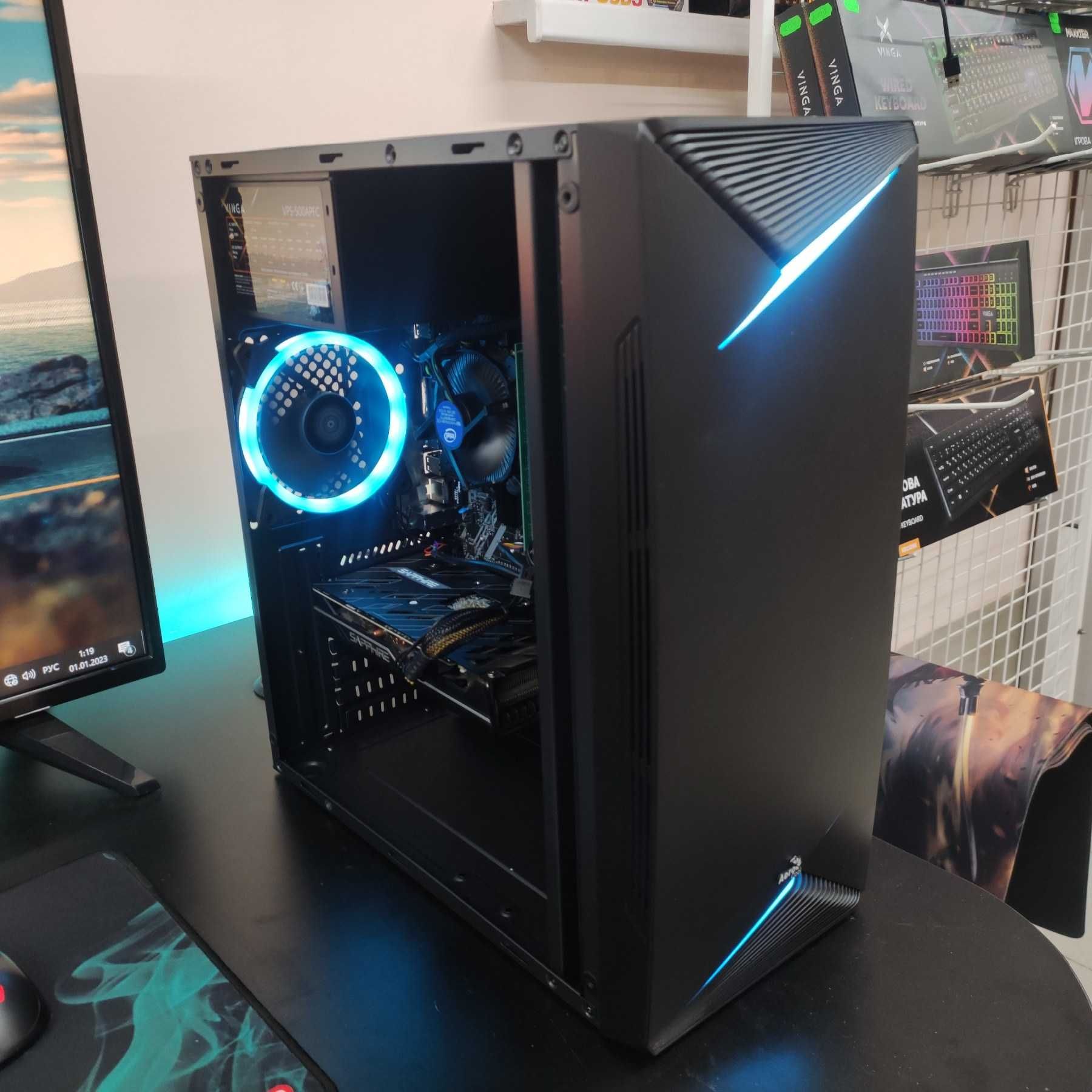 Игровой Компютер i7 3770, 16GB RAM, SAPPHIRE RX 570 4GB, SSD 512 new