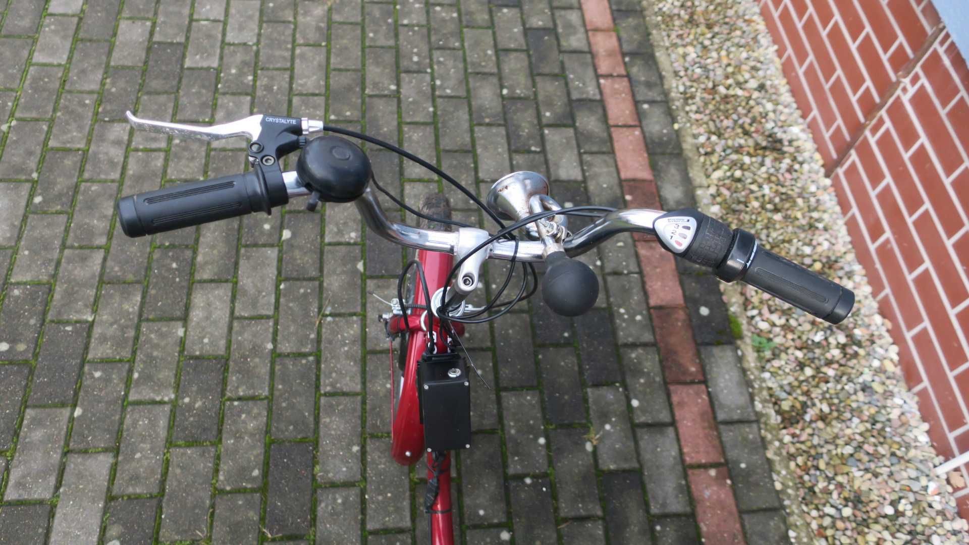 Rower trójkołowy elektryczny