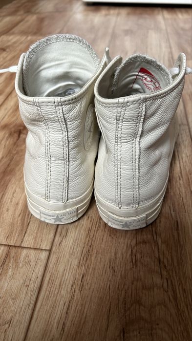 Високі шкіряні кеди Converse