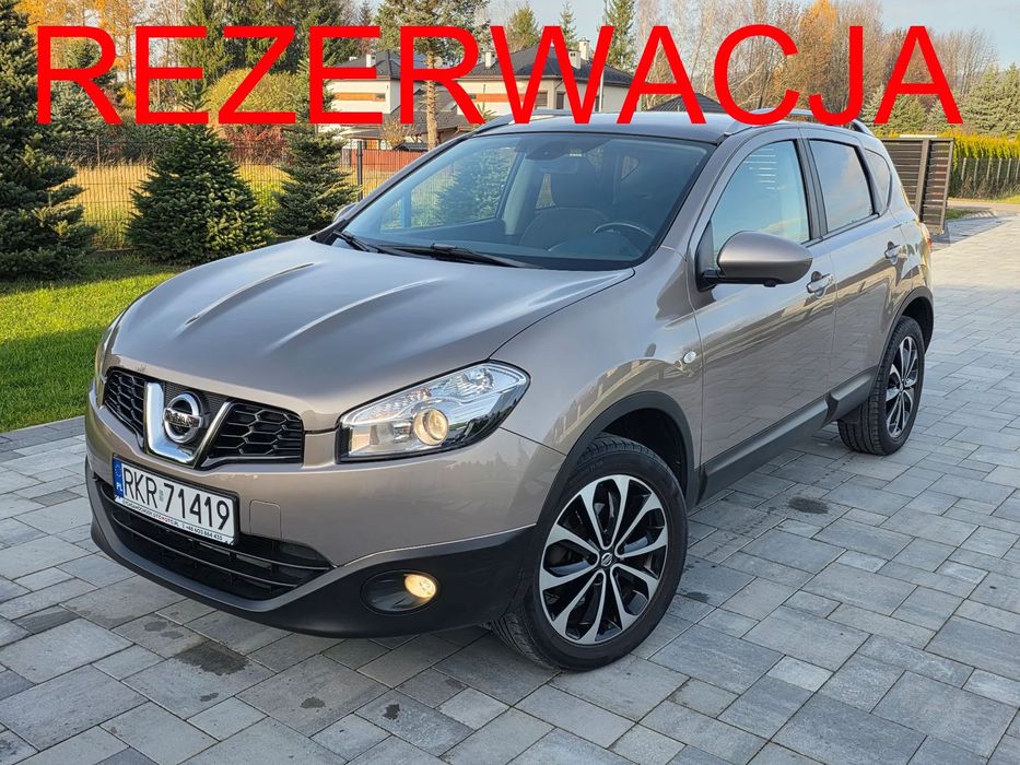 Nissan Qashqai 4x4 2012 rok Serwis ASO Bezwypadkowy