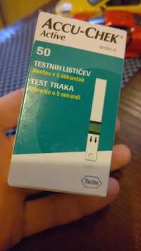 Тест смужки Акку-Чек Актив, Accu-Chek Active - Бескоштовна доставка УП