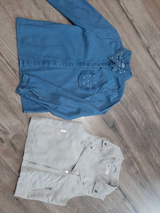 Koszula coccodrillo kamizelka h&m