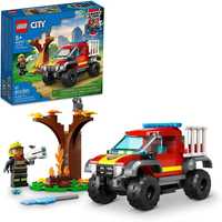 Конструктор LEGO City Пожежно-рятувальний позашляховик 60393