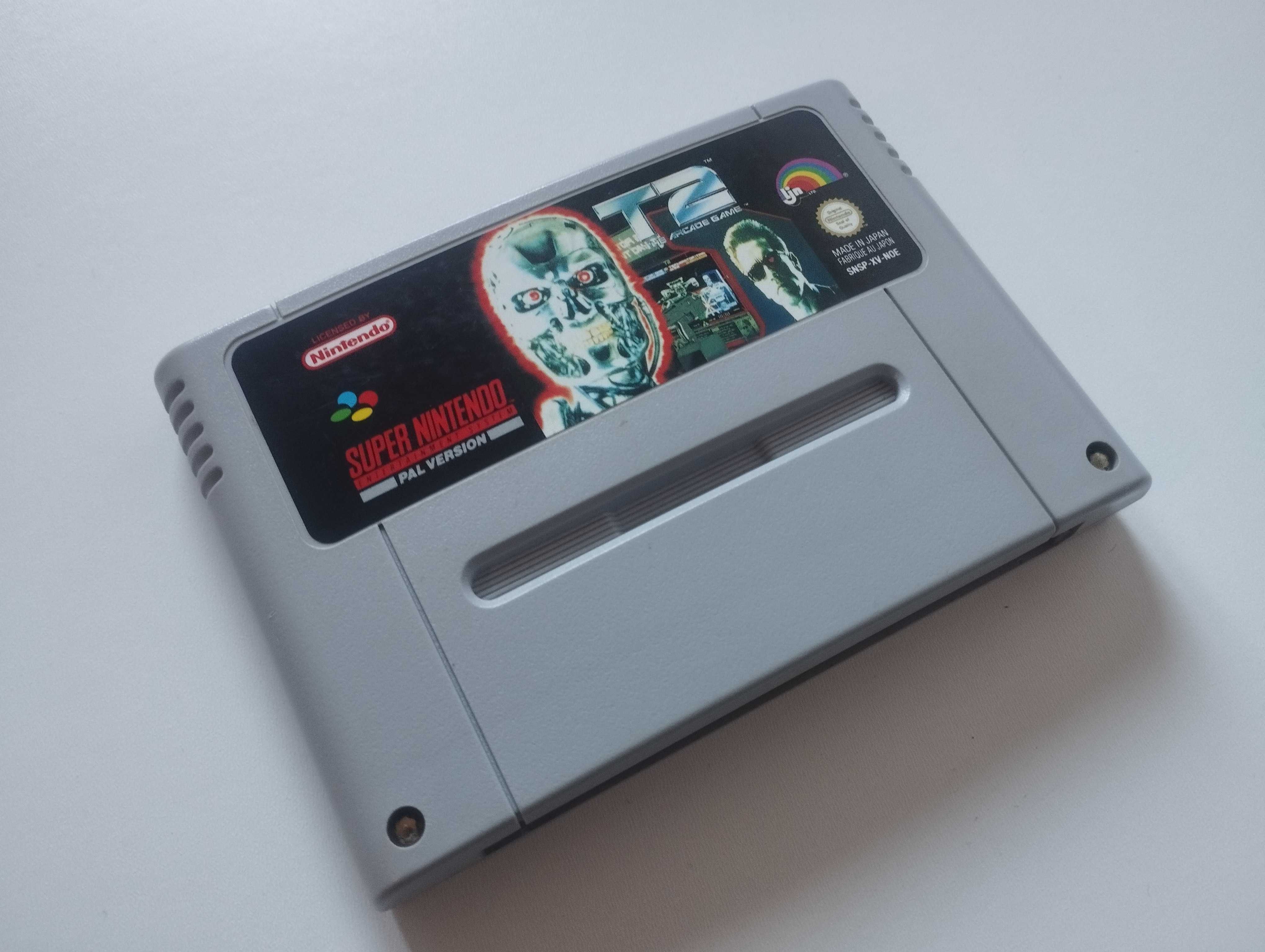 T2 The Arcade Game Terminator Gra Nintendo Super SNES PAL Euro