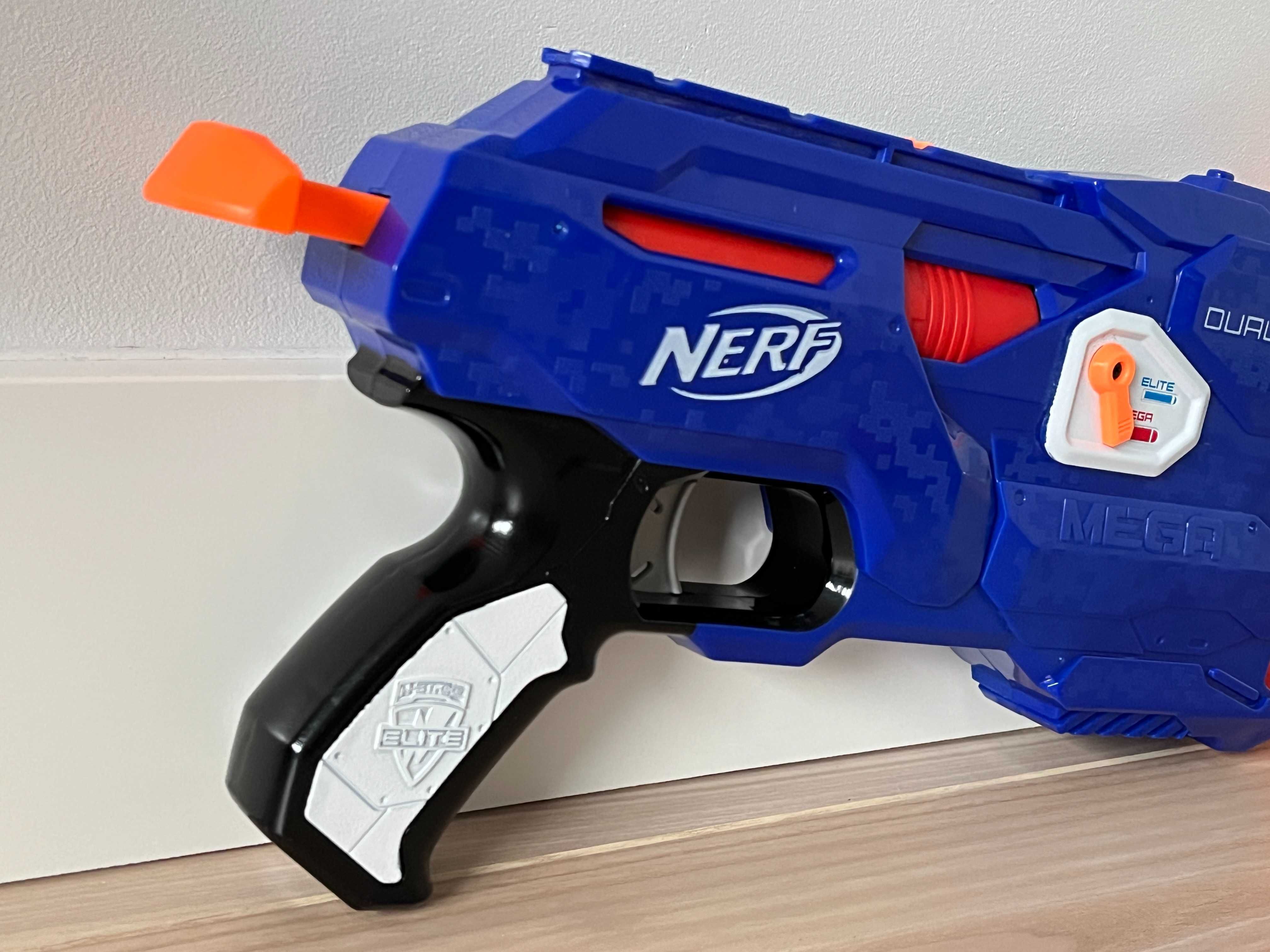 ***NERF***Pistolet wyrzutnia DUAL STRIKE***J.NOWY***