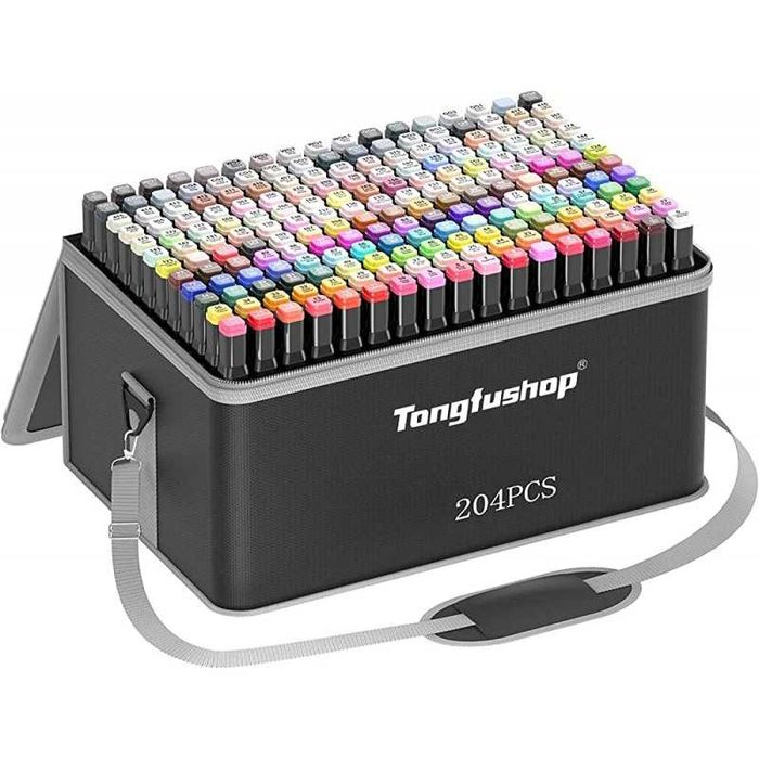 Маркери двосторонні TOUCH Sketch 204 шт.