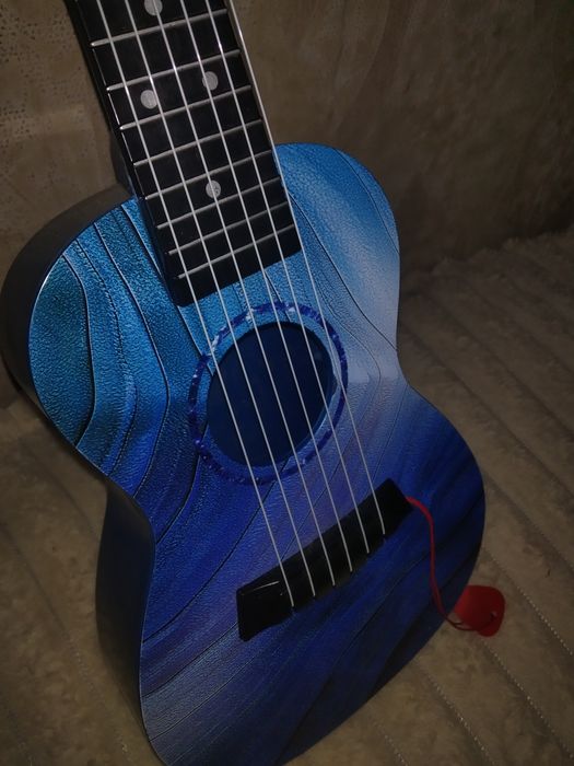 Мини гитара,21 дюйм 6-ти струнная