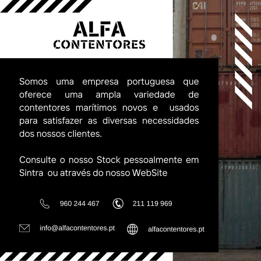 Contentor Marítimo 40' HC - 12 Metros Altura Extra