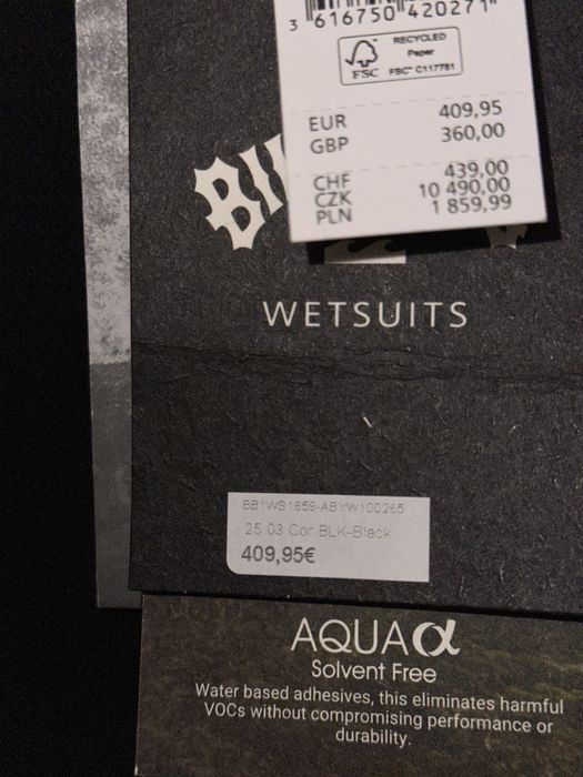 Fato de surf furnace billabong