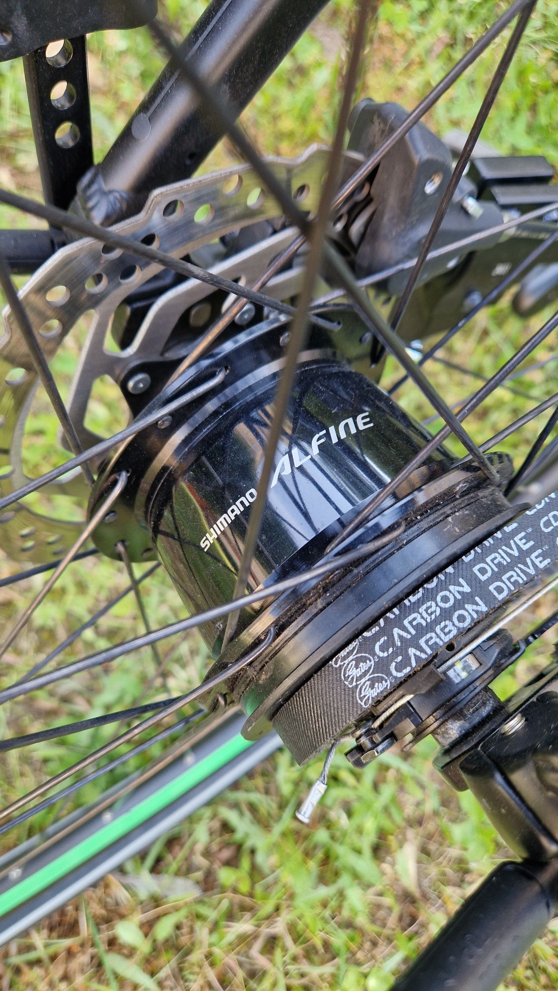 Cube Hyde Race 54cm Alfine 8 Gates CDN Pasek Carbon
