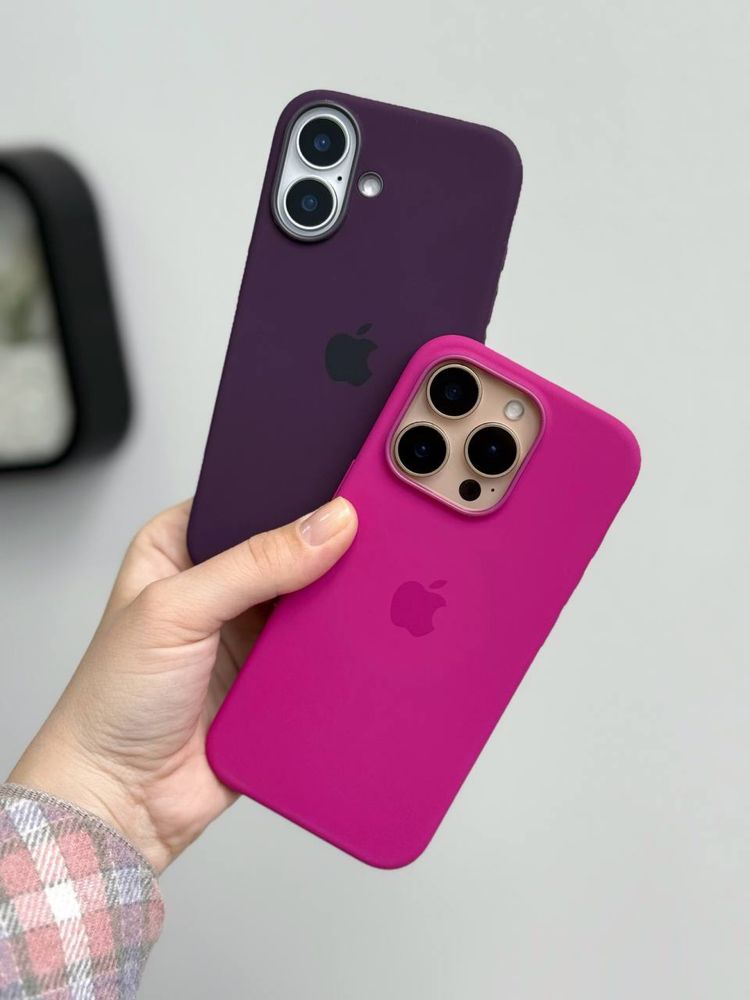 Silicone case original iPhone 16 Pro Max MagSafe айфон про макс чехол