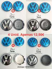 Centros de jante Volkswagen 65mm/76mm