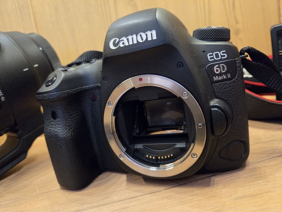 Canon EOS 6DMarkII MEGA Komple Sigma 70 200 Canon 24 105