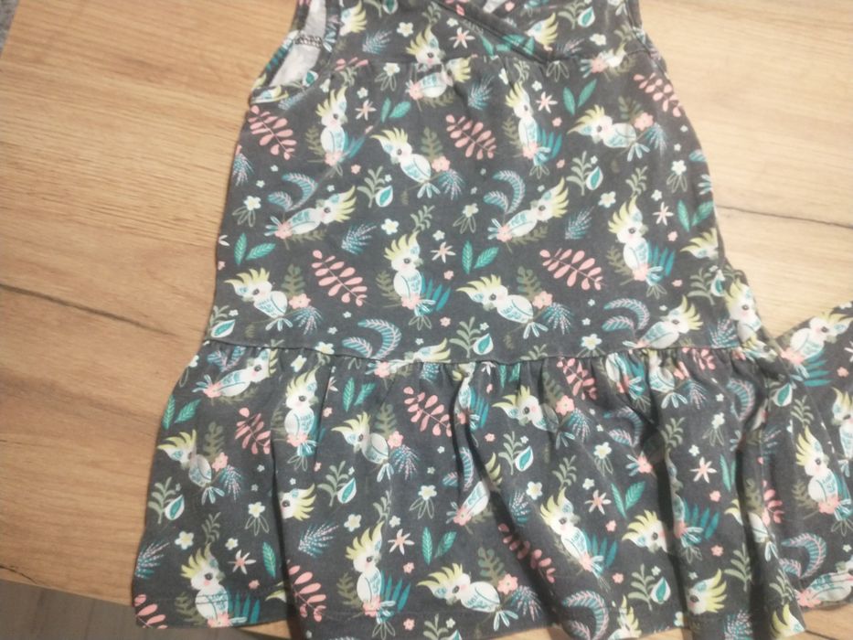 Bluzki bluzeczki na lato dla bliźniaczek rozm 98