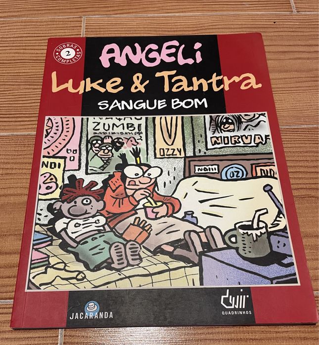 Livros banda desenhada Angeli
