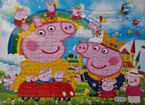 Kolorowanka 2w1 Puzzle zestaw dla dzieci