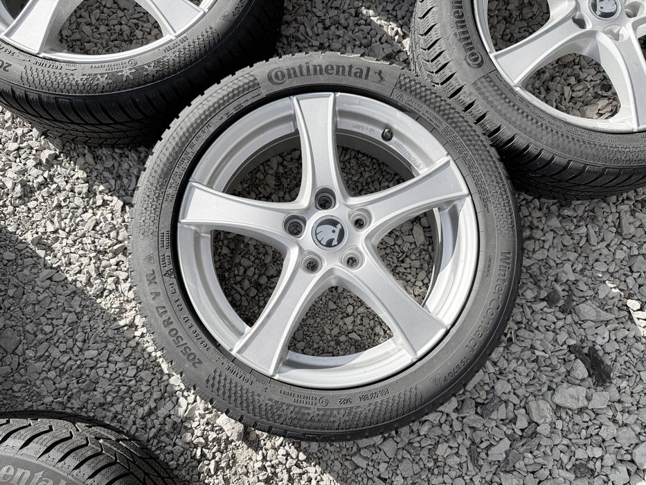 Z28*Koła Alu Zima Skoda Octavia,Superb*5x112*6jx17*ET48*205/50/17*22r