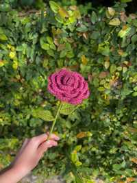 Rosa ou Camelia Crochet