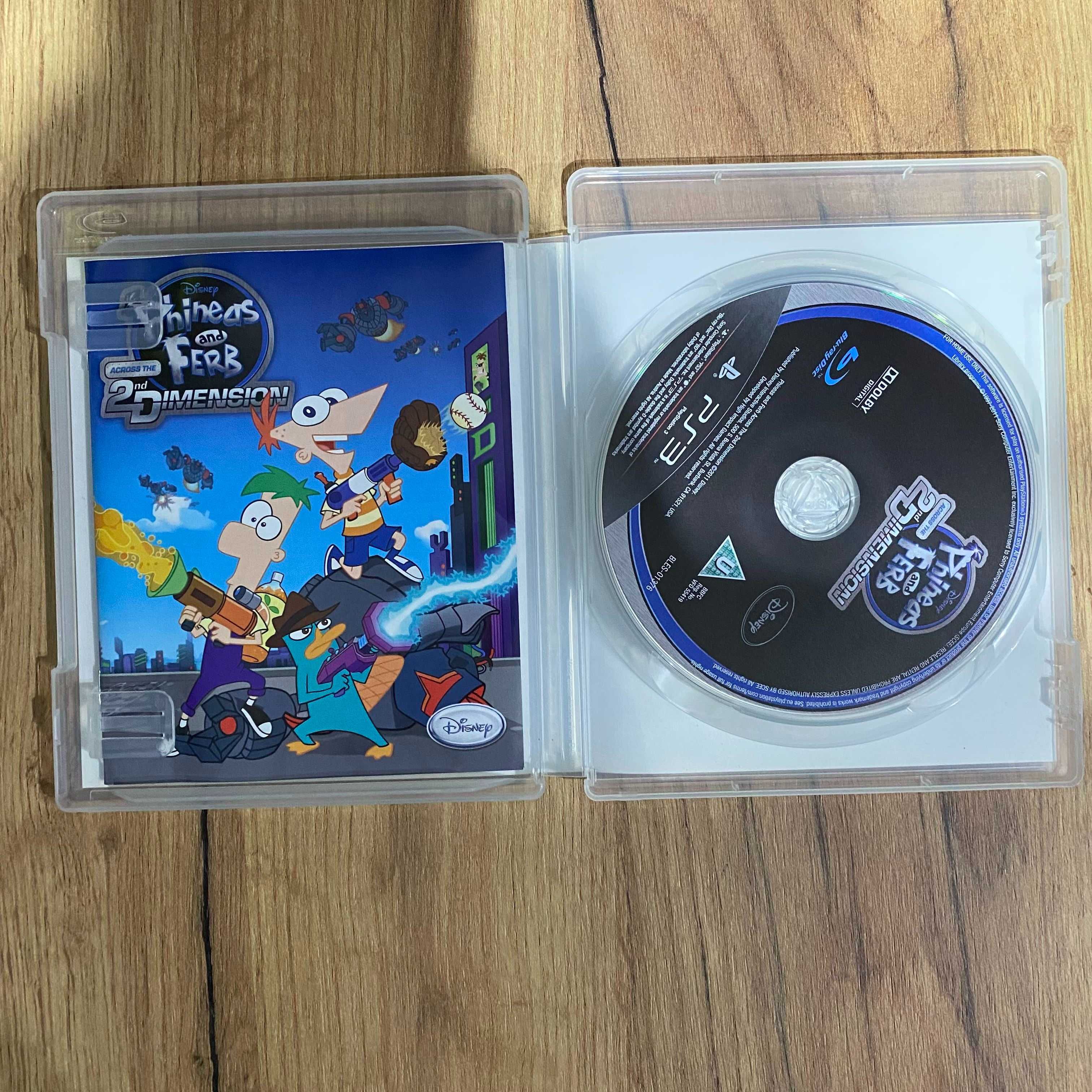 Gra PS3 Phineas And Ferb Across The  2nd Dimension Stan Idealny