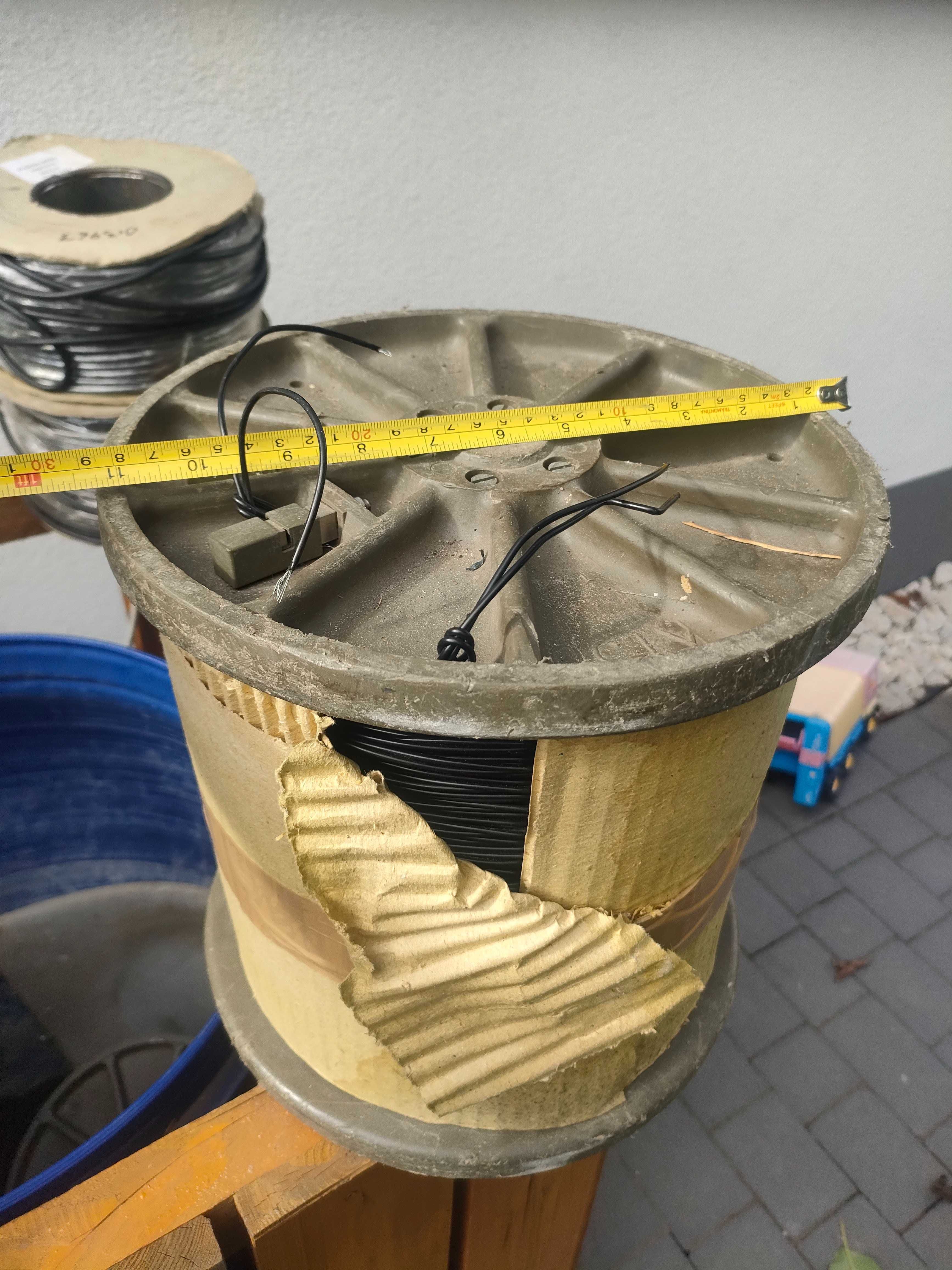 Kabel na szpuli telefoniczny radio telefon PKL BW