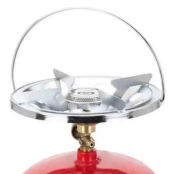 Газовий балон 5л з пальником туристичний