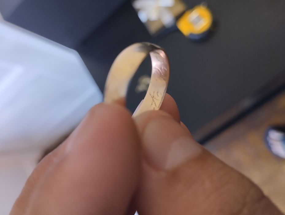 Aliança de ouro 14k