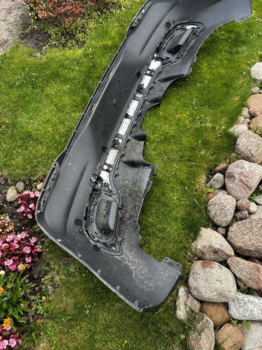 Mercedes GLE Coupe w167 amg dyfuzor zderzak chrom dokladka tyl tylna