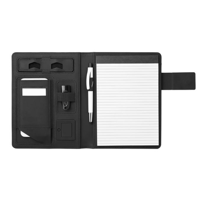 Teczka A5 z powerbankiem 4000 mAh