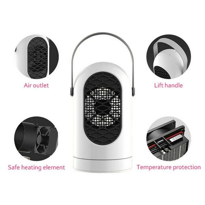 Обогреватель, дуйчик, вентилятор, теловентилятор, экономный 400 Вт