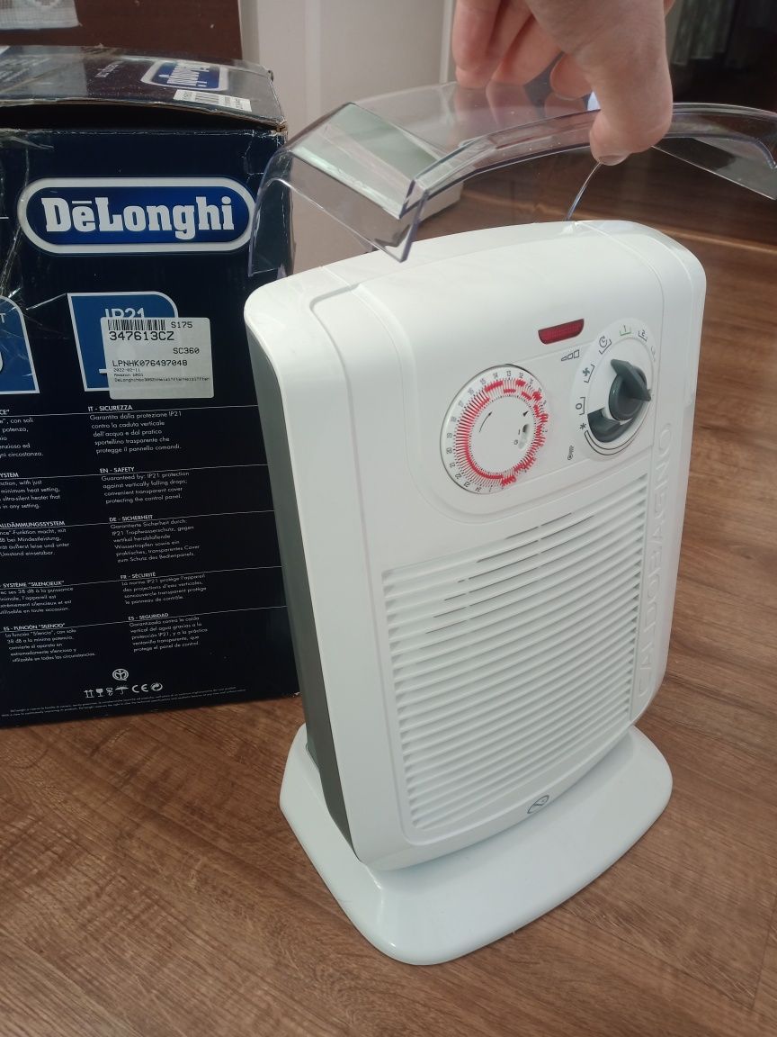 Termowentylator z tajmerem DELONGHI 2200W HBC3052T