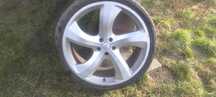 Alufelgi 22cale uszkodzone 5x112