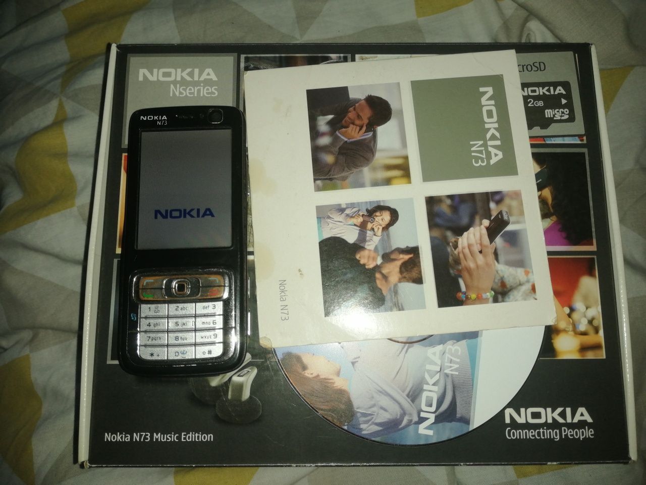 Nokia N 73 з коробкою диск