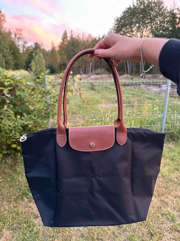 Longchamp Le Pliage M czarna – nowa z metką