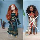 Принцессы диснея, МонстерХай, Мокси Bratz, Кен mattel, Барби