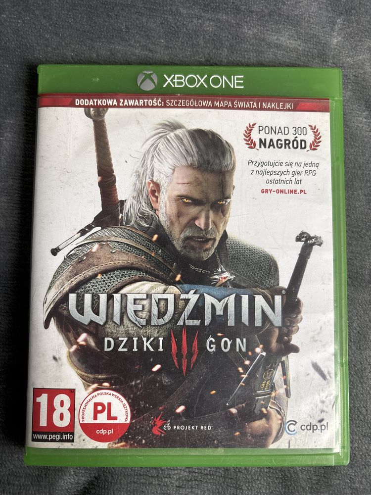 Wiedźmin 3 dziki gon XBOX ONE