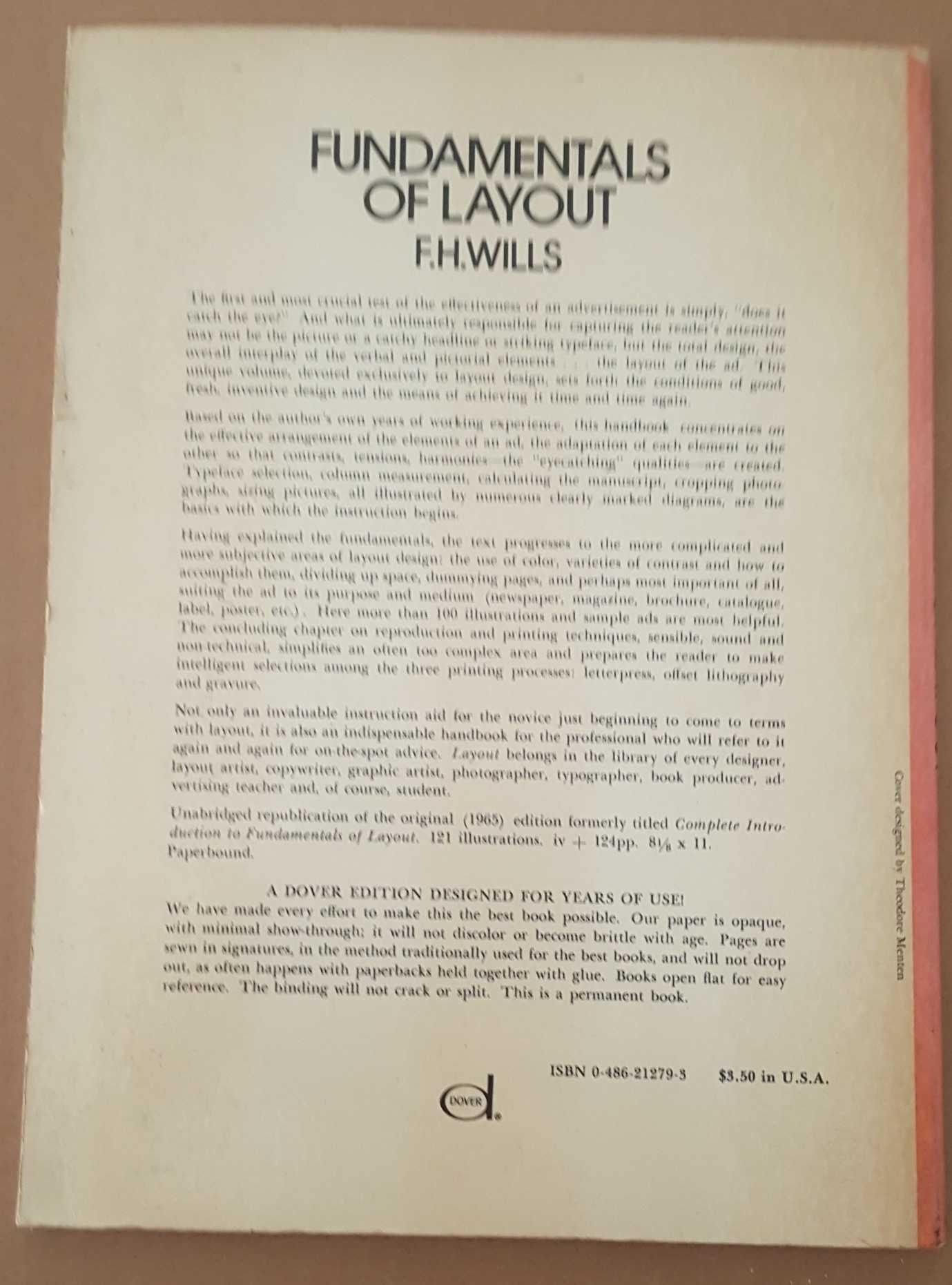 F. H. Wills- Fundamentals of Layout for Newspaper Magazine Advertising