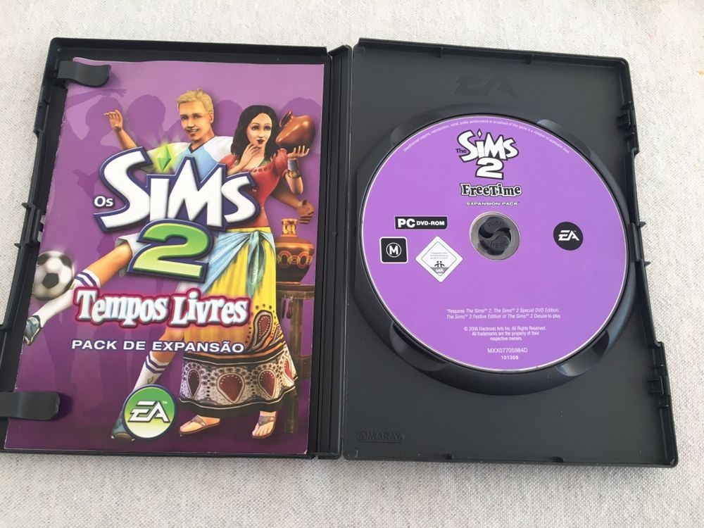 Sims 2 expansões - jogo pc:  Viagens, Tempos Livres e Diversão Familia