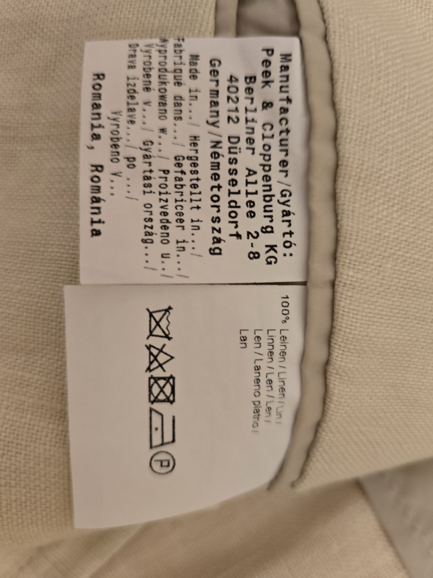 Marynarka Męska Len XL