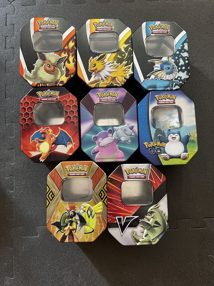 Pokemon TCG - Tins Vazias