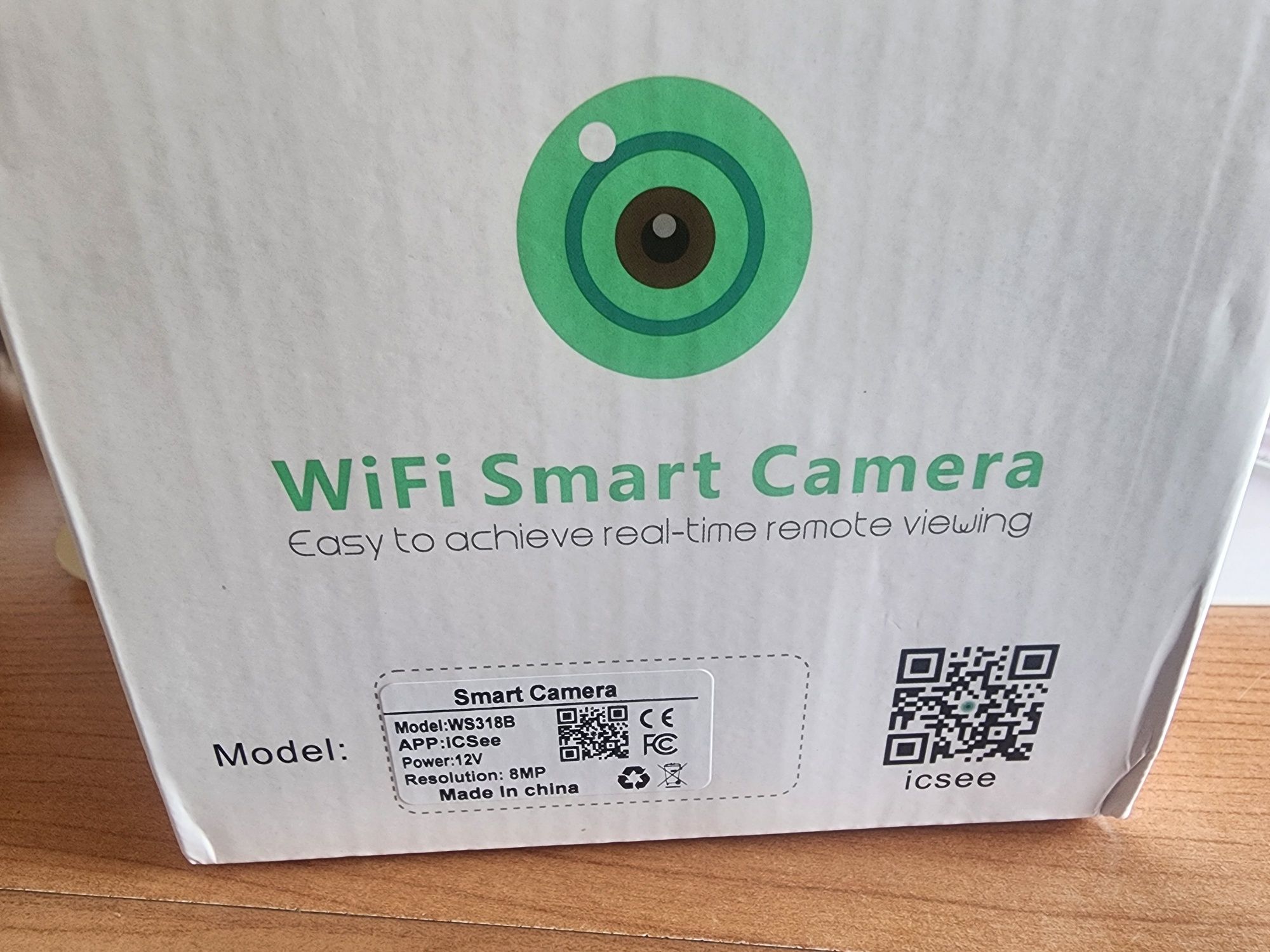 Camera de vigilancia rotativa 8 mp
