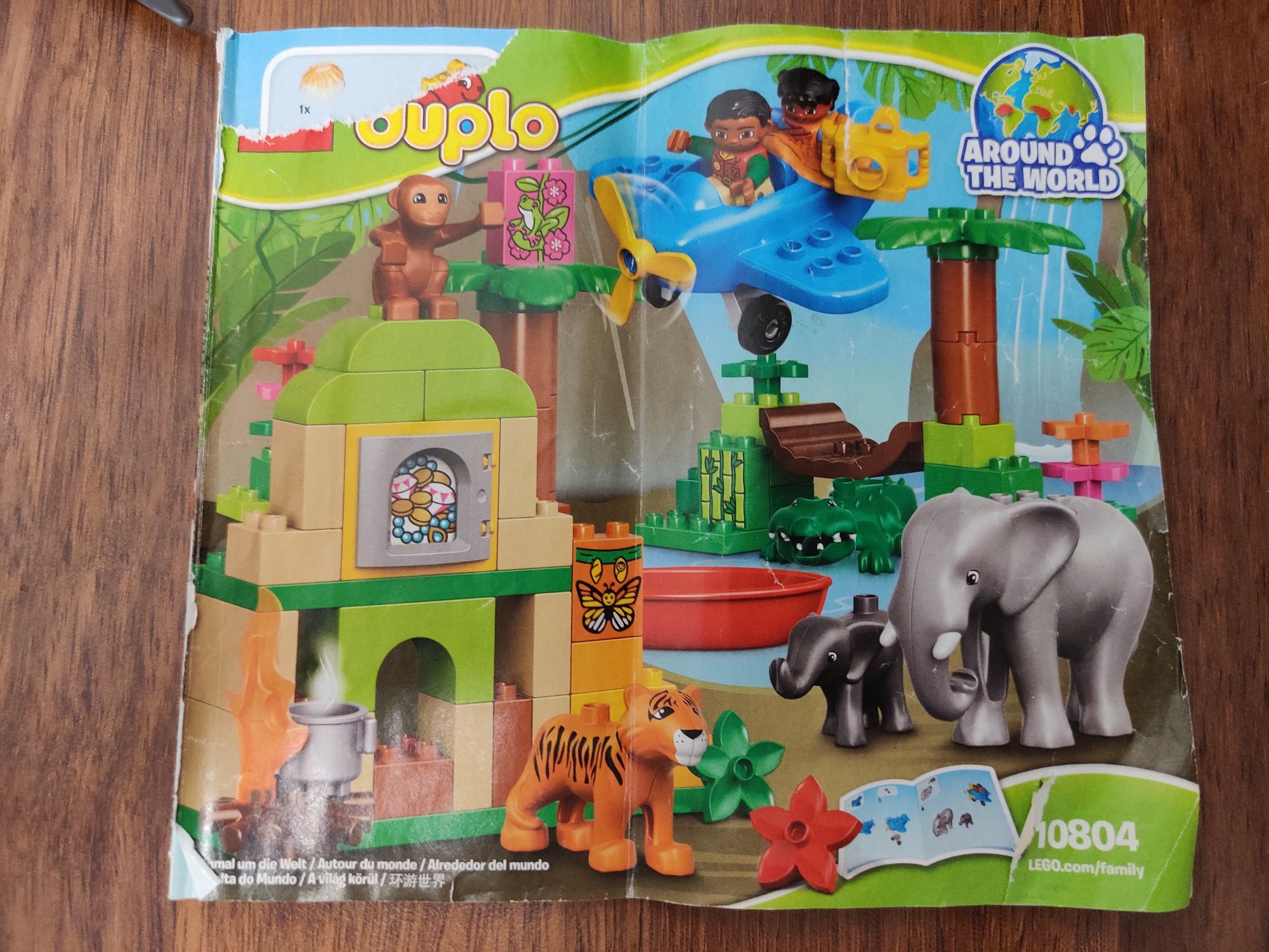 LEGO Duplo zestaw Dżungla 10804