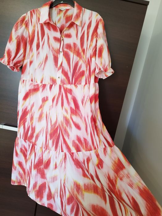 Sukienka koszulowa oversize na rm 50,52