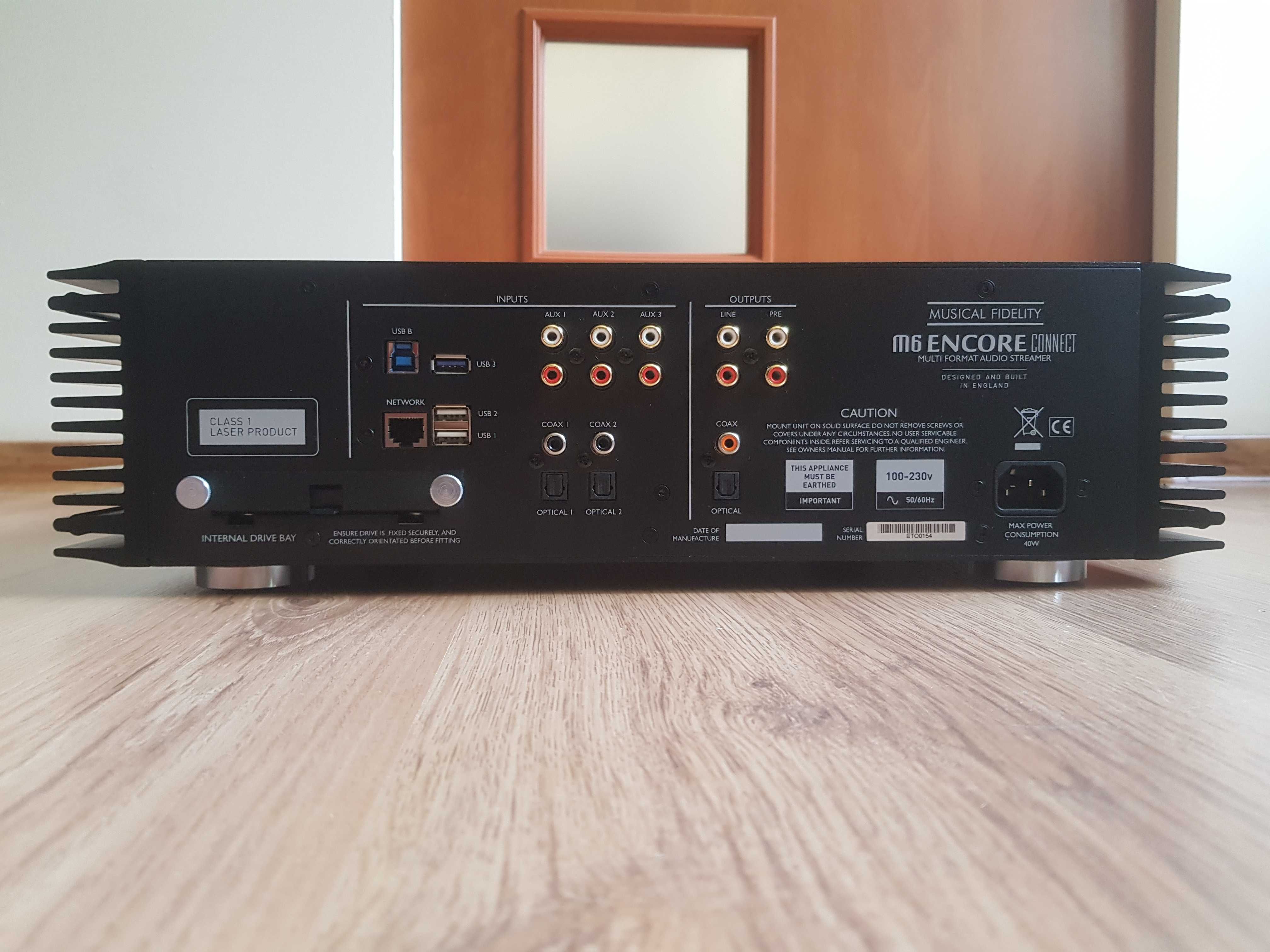 Musical Fidelity M6 Encore Connect - CD/DAC/PRE - okazja!!!