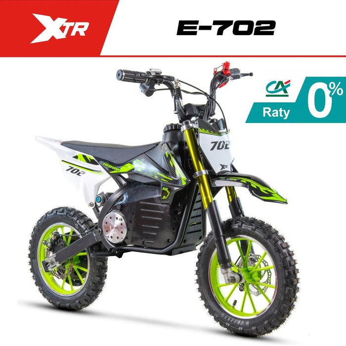 XTR Inny MINI CROSS ELEKTRYCZNY XTR E 702 1000W spalinowy 50 transport RATY