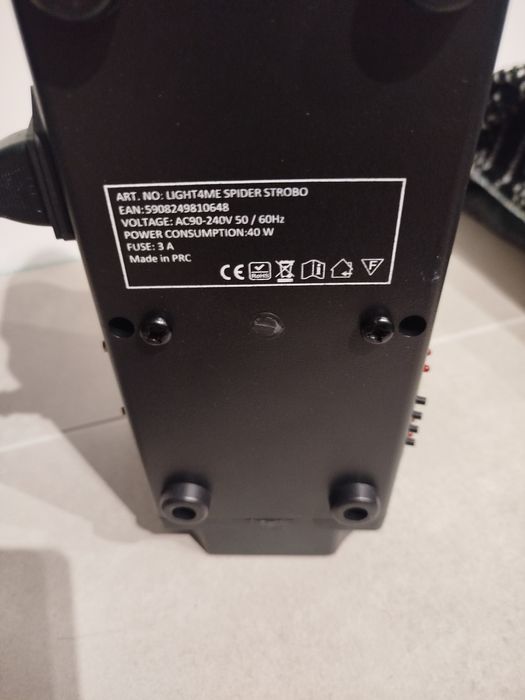 LIGHT4ME Spider Strobo Laser efekt LED multiefekt