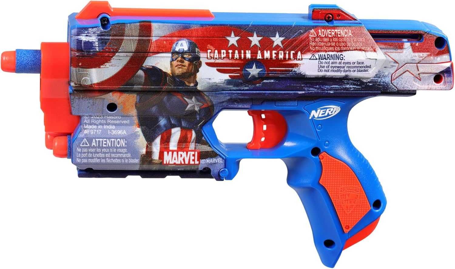 Бластер з кобурою Nerf Marvel Captain America