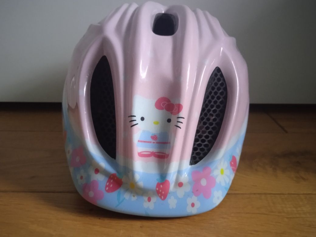 Sprzedam kask rowerowy Hello Kitty dla dziewczynki 3-7 lat