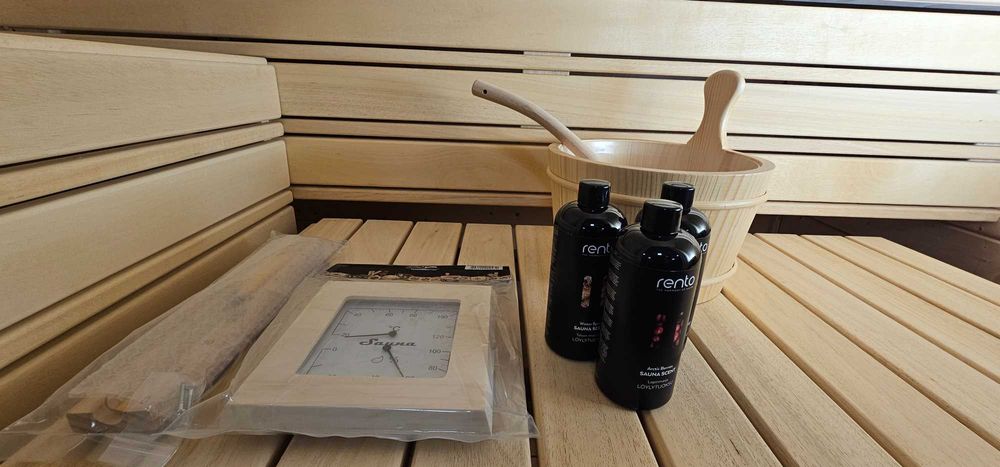 Sauna Fińska Sucha Ogrodowa - 185cm/138cm/215cm