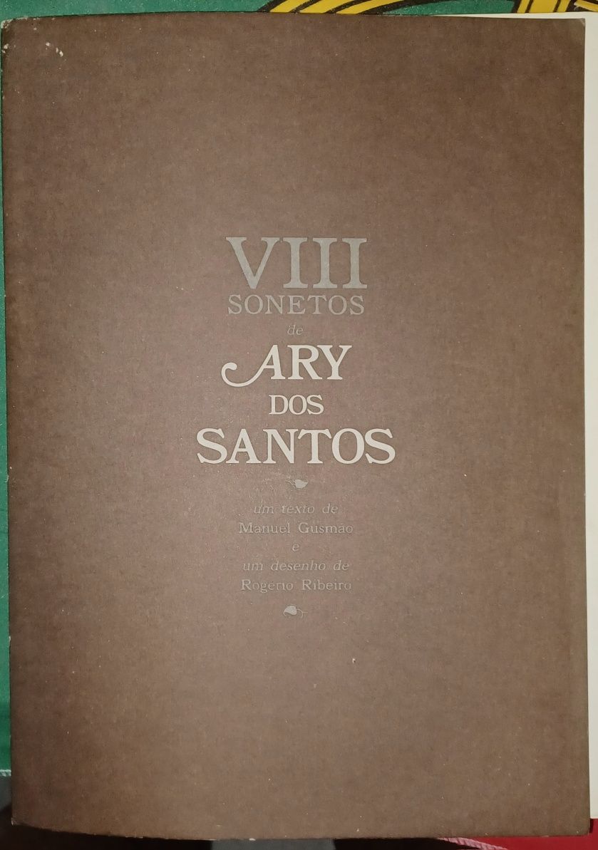VIII sonetos de Ary dos Santos