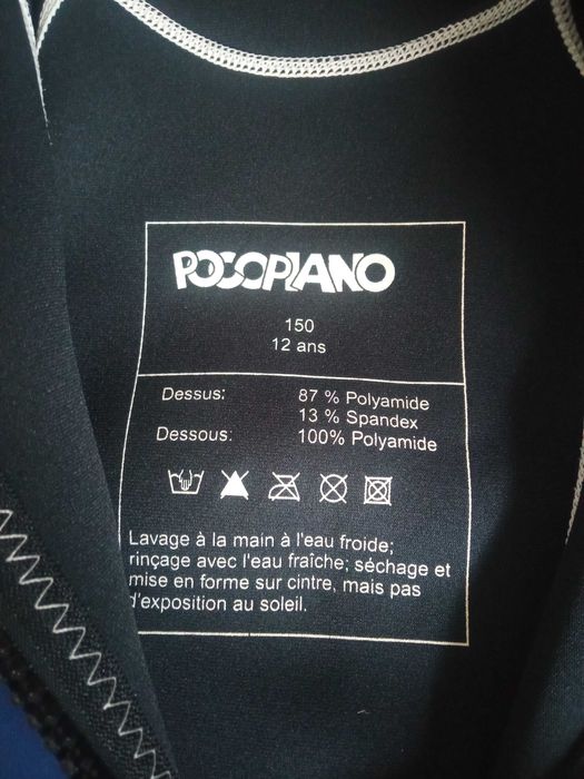 Fato térmico surf, água 12 anos